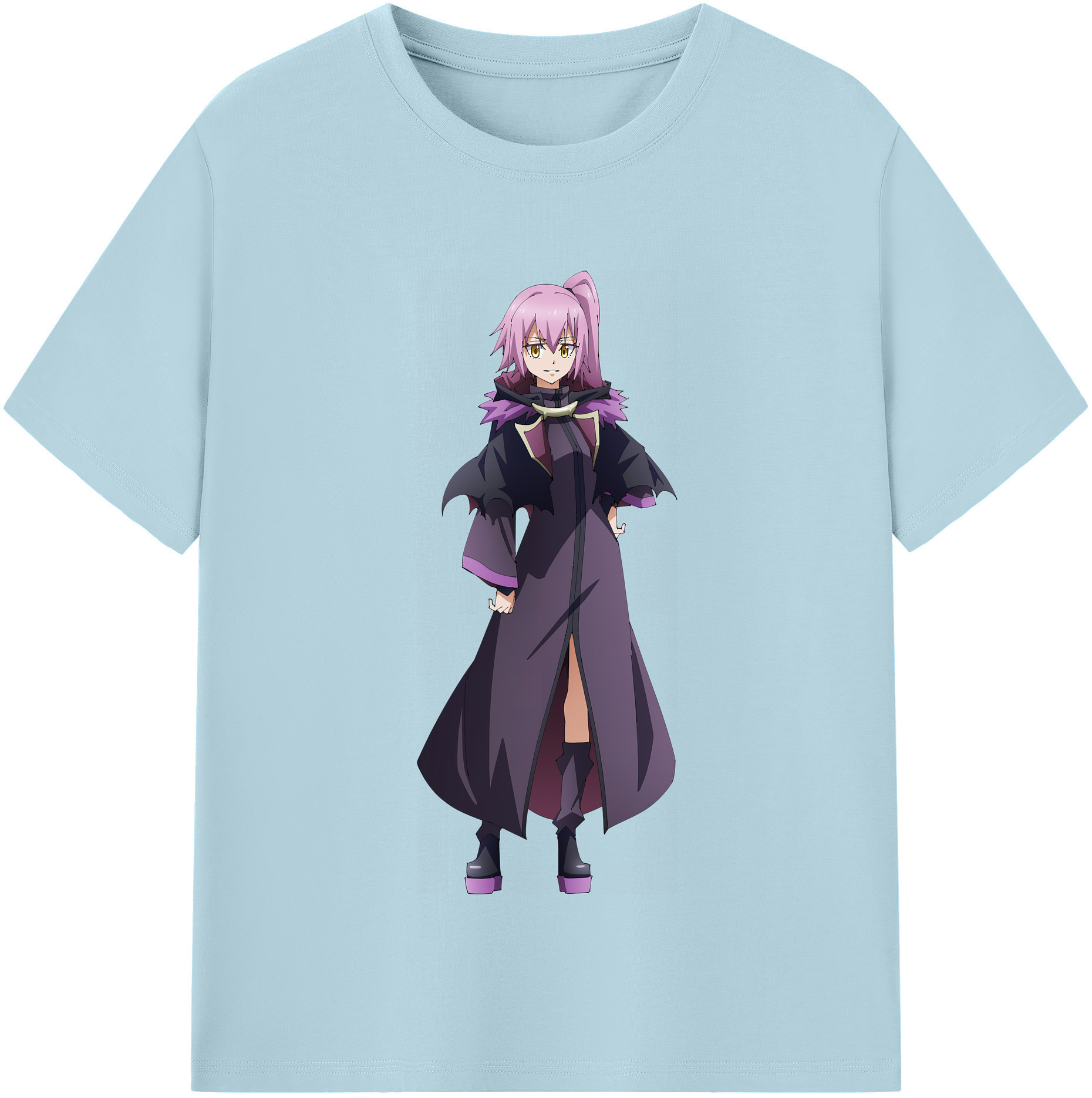 （画像用） 転スラ Regarding Reincarnated to Slime 綿100％半袖Tシャツ（フロントプリント）